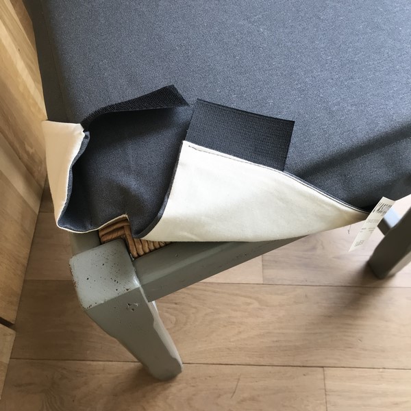 Système de scratch pour assise de chaise summertime gris foncé outdoor